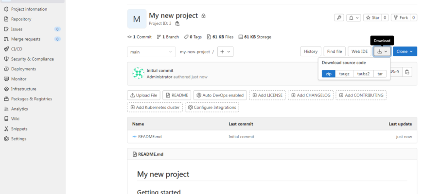 Gitlab sign in